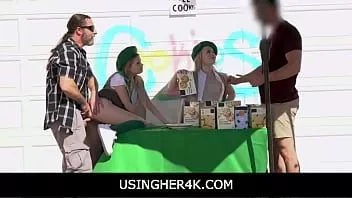 play Usingher4k-Teenager-Scouts lassen ihren Keks kostenlos benutzt werden - Coco Lovelock, Haley Spades