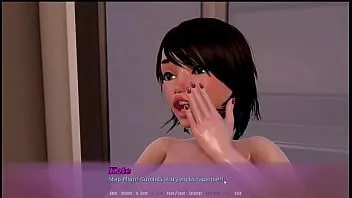 play Die Wünsche des Sommers [Hentai-Spiel-Pornospiel] Folge 2, beim Baden auf die Stiefschwester zu gucken, verliefen nicht wie geplant