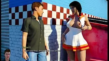 play Anna exciting affection #6 - anna boobs flashing - 3d game, 3d hentai