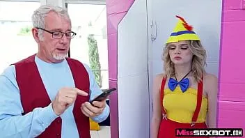 Play Misssexbot - old man teaches sexy and hot robot coco the fembot sexual impulses and desires