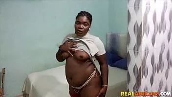 play Thick big black booty bitch ready for her congolese bf's bbc